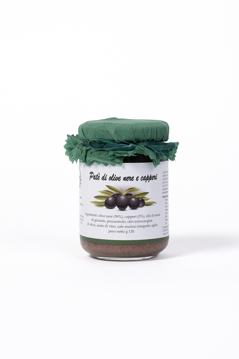 patediolivenereecapperi Patè di Olive Nere e Capperi - immagine 1