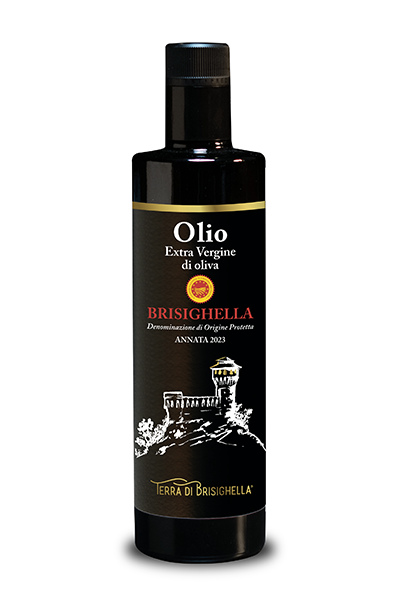 Brisighella Dop Nera 1 OLIO BRISIGHELLA DOP ml 500 Etichetta nera - produzione 2023 - immagine 1