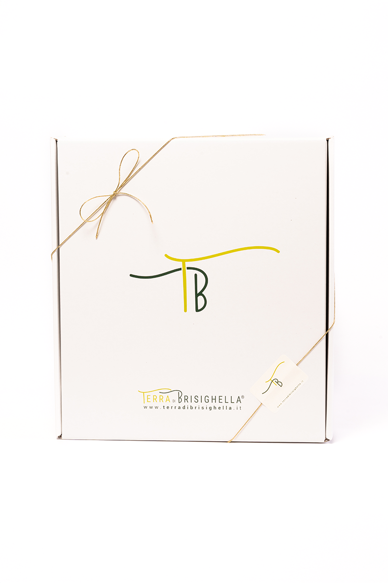 boxquadratabianca SCATOLA per 3 bottiglie CONFEZIONE REGALO - immagine 1